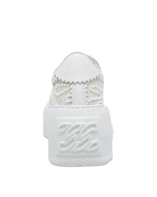 Casadei White Liberty Nexus Sneakers