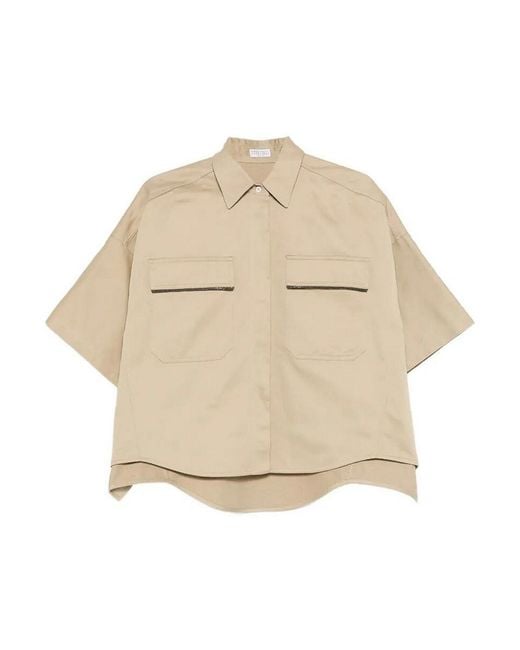 Brunello Cucinelli Natural Shirt