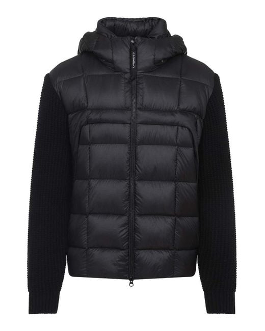 C P Company Black Cp Company Knit Jacket for men