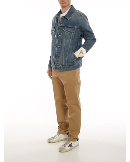 Golden Goose Deluxe Brand Blue Jeans Jacket for men