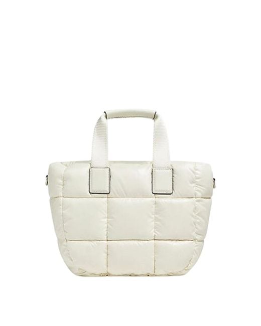 Moncler White Caradoc Mini Tote Bag