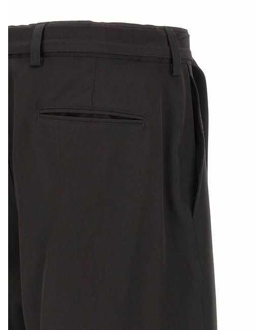 Cellar Door Black Viper Bermuda Shorts for men