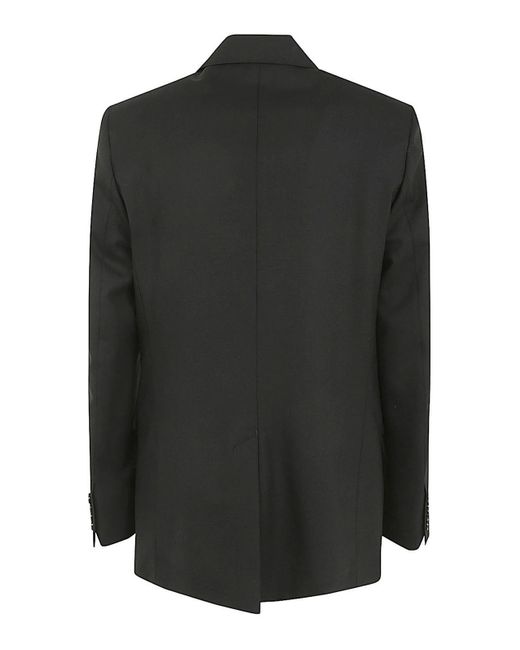AMI Black Two Buttons Jacket for men