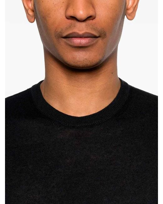 Drumohr Black T-Shirt for men