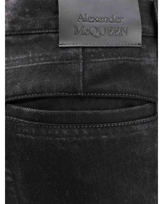 McQueen Black Trouser for men