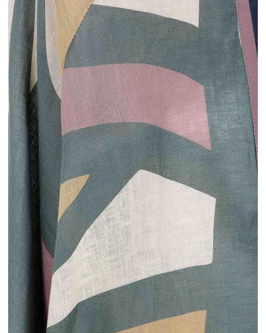 VOLANTIS Blue Cardy Kimono Jacket