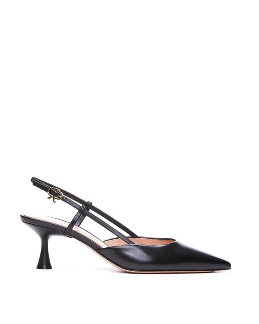 Gianvito Rossi White Ascent Pump