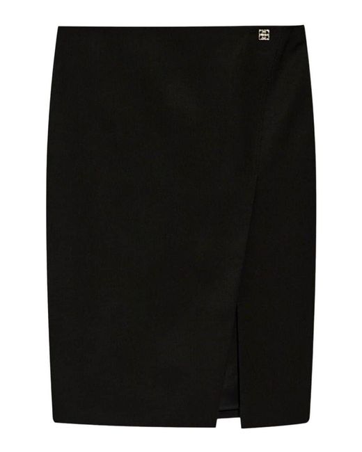Givenchy Black Skirt With Open Side