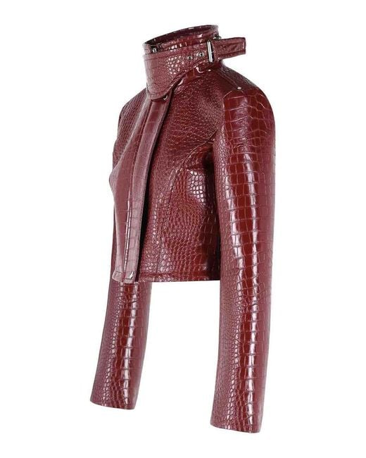 Sportmax Red Sultan Crop Jacket