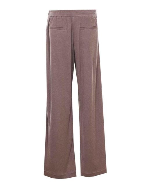 Brunello Cucinelli Purple Monile Track Pants