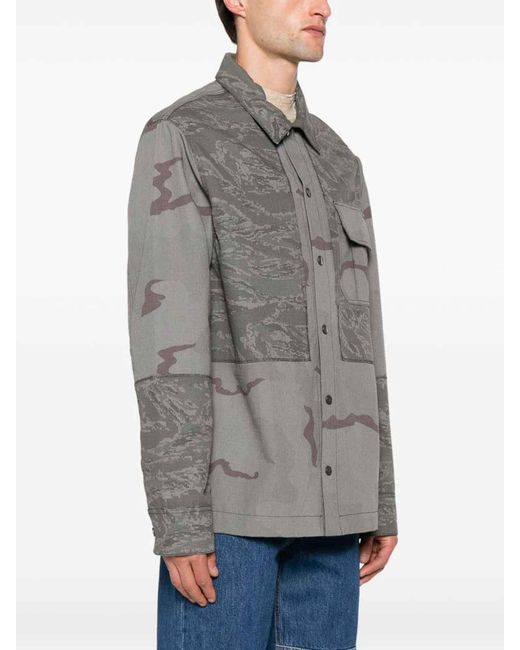 MARINE SERRE Gray Jacket for men