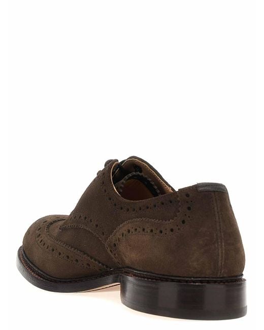 Tricker's Brown Bourton Lace Up Shoes for men