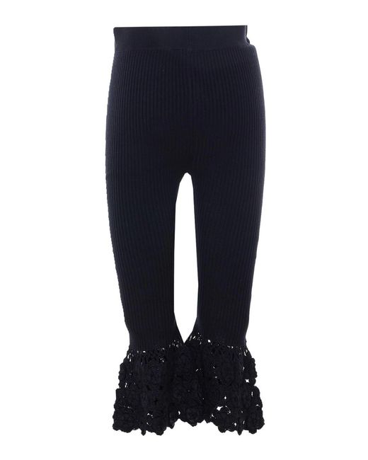 Ganni Blue Capri Pants