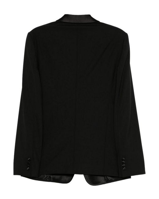 Emporio Armani Black Wool Tuxedo Suit for men