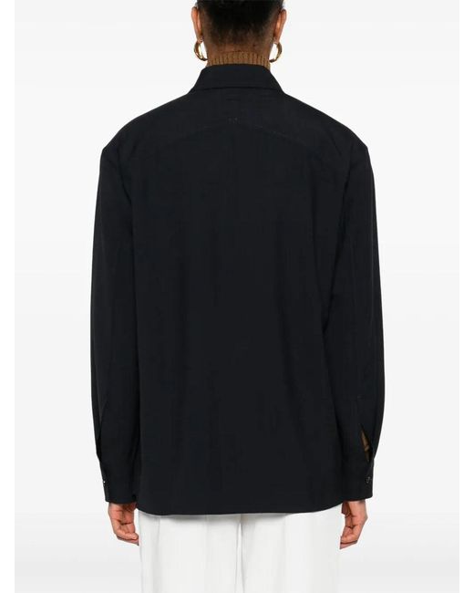 Bottega Veneta Black Classic Shirt