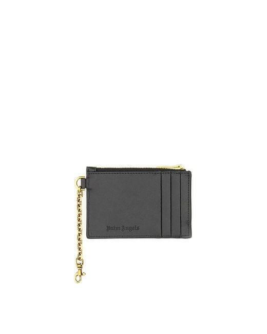 Palm Angels Black Wallets & Purses