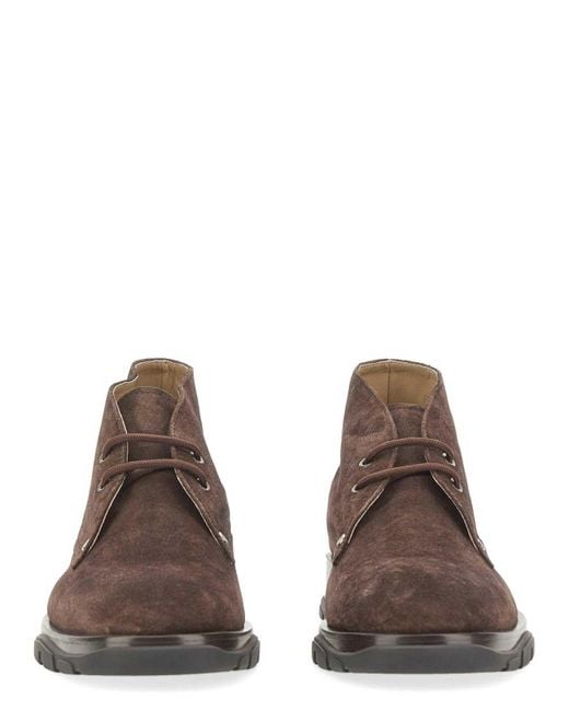 McQueen Brown Boots for men
