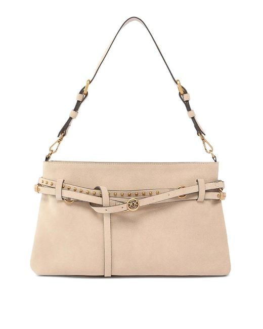 Pinko Natural Belt Shoulder Bag