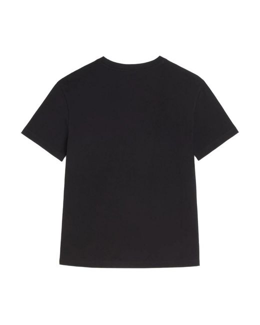 Valentino Garavani Black T-Shirt Jersey Vgold for men