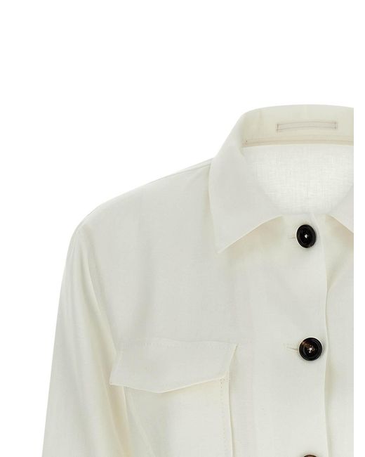 Tagliatore White J-Lauren Jacket