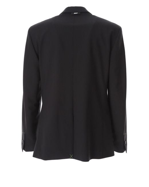 MSGM Black Classic Jacket for men