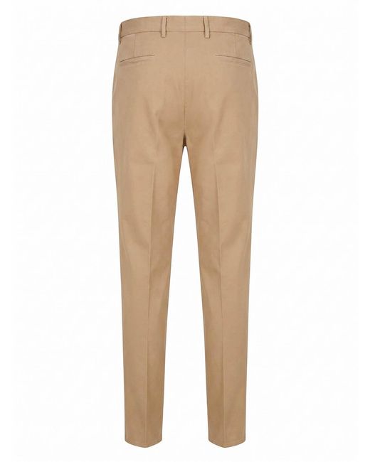 Brunello Cucinelli Natural Garment-Dyed Leisure Fit Pants for men