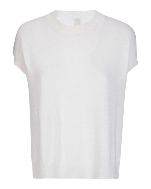 Boboutic White Maglia Cashmere