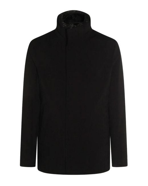 Montecore Black Down-Padded Jacket for men