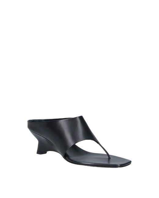 Khaite Black Marlow Mules