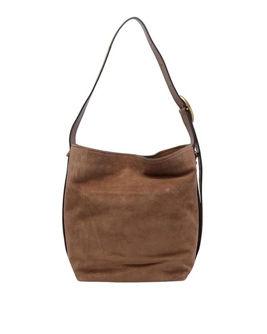 MICHAEL Michael Kors Brown Large Nolita Bucket Bag