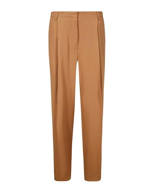Dries Van Noten Brown Driver Trousers