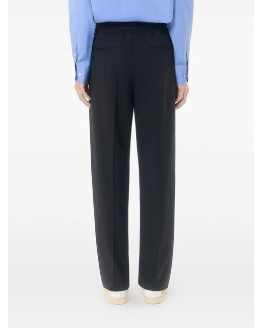 Valentino Garavani Black Ricamo Pants