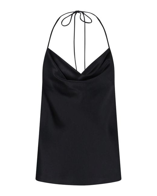 Valentino Garavani Black Silk Top