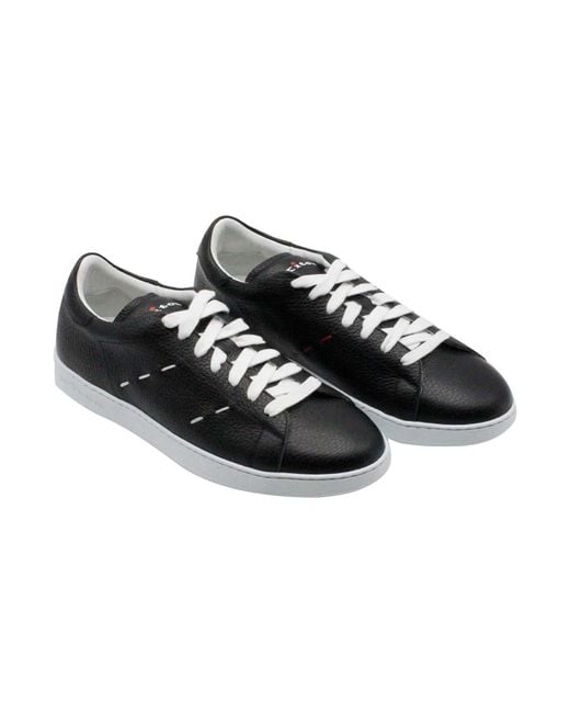 Kiton Black Sneakers for men