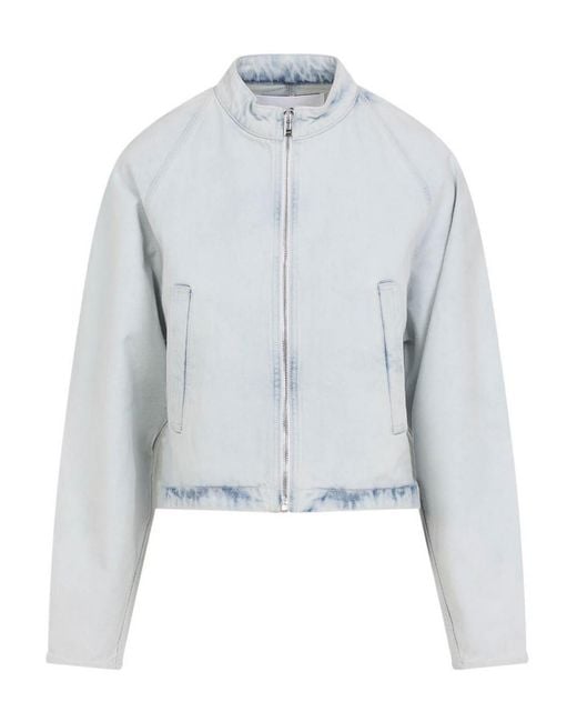 Alaïa Blue Round Jacket