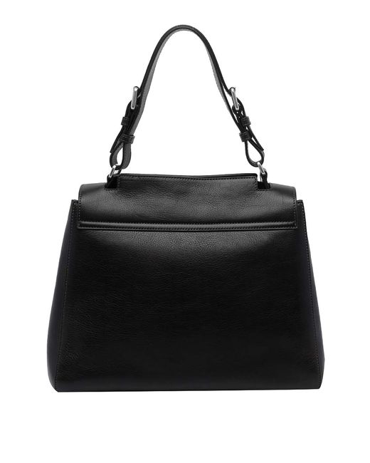 Orciani Black Medium Sveva Handbag