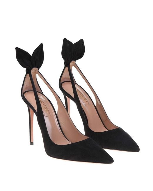 Aquazzura Black Deneuve Pumps