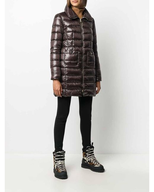 Herno Black Maria Quilted Down Jacket