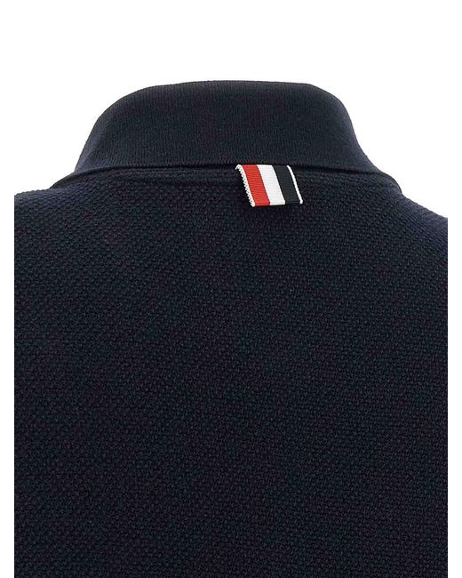 Thom Browne Blue Polo Dress