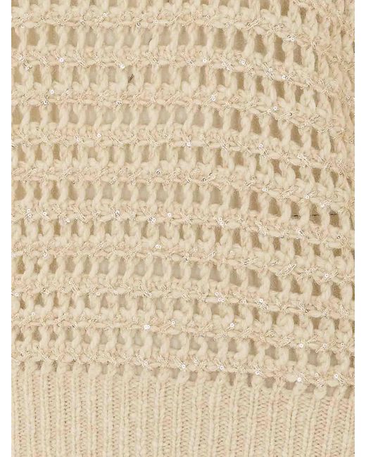 Brunello Cucinelli Natural Sweater