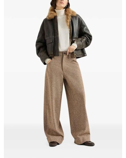 Brunello Cucinelli Natural Pants