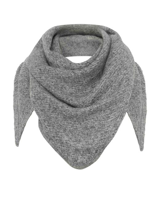 EMERSON RENALDI Gray Triangle Scarf