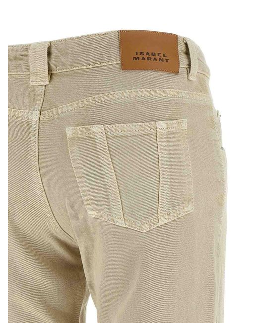 Isabel Marant Natural Jaylis Jeans