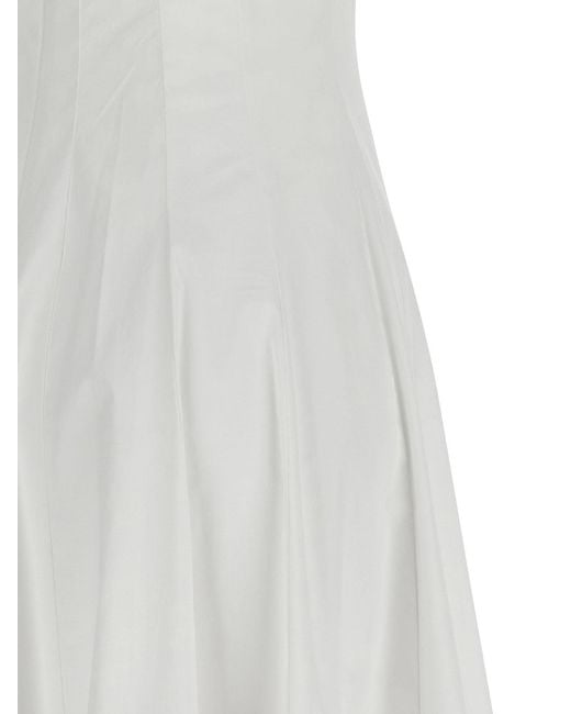Staud White Wells Dress