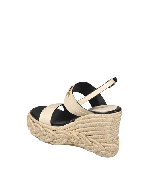 Sergio Rossi Natural Sandals