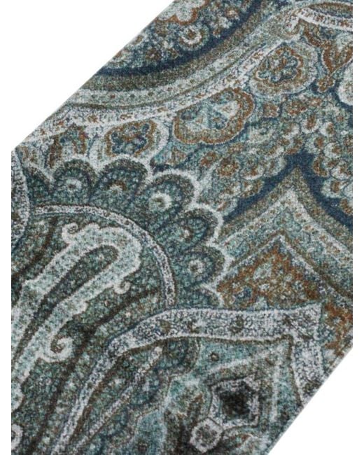 Sciarpa Di Seta di Kiton in Green da Uomo