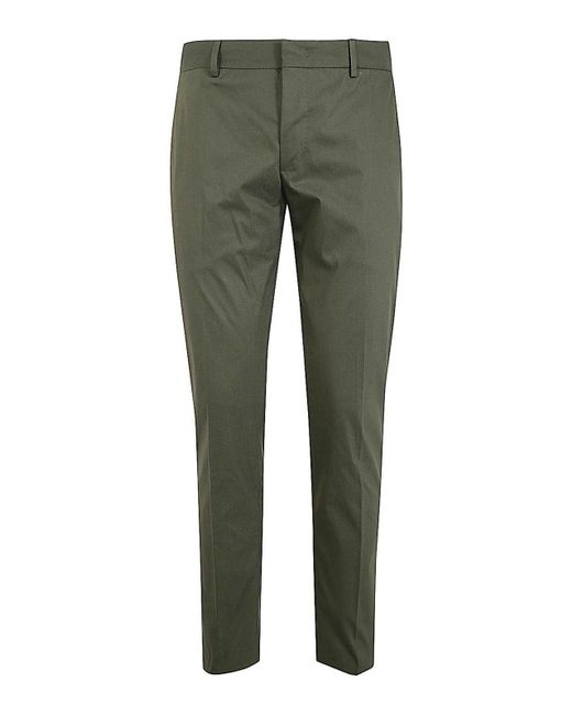 PT Torino Green Techno Pants for men