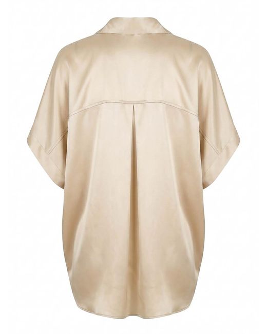 Brunello Cucinelli Natural Blouse