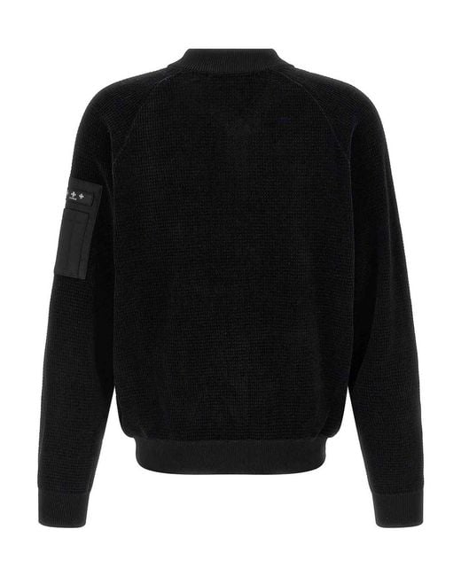Tatras Black Bomber Jacket for men