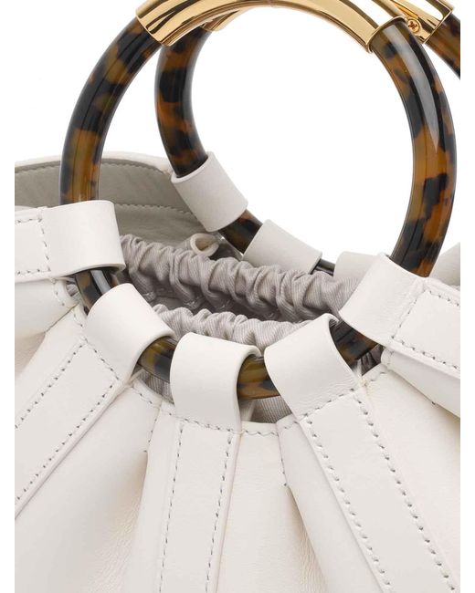 Coccinelle White Shell Handbag